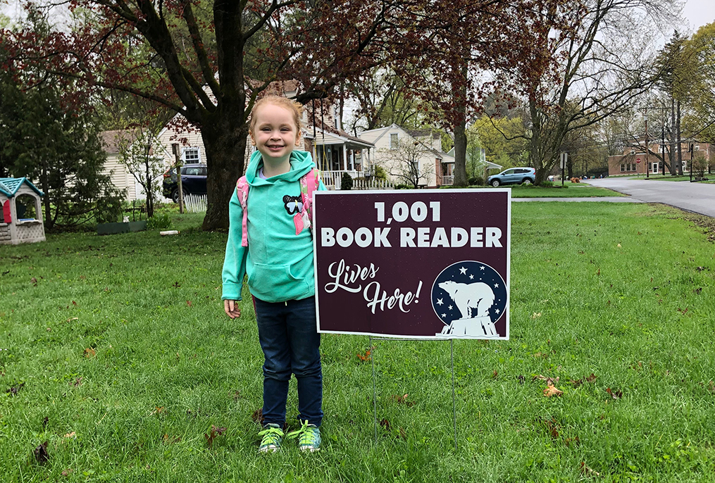 Kindergartner Reads 1001 Books Burnt Hills Ballston Lake Central