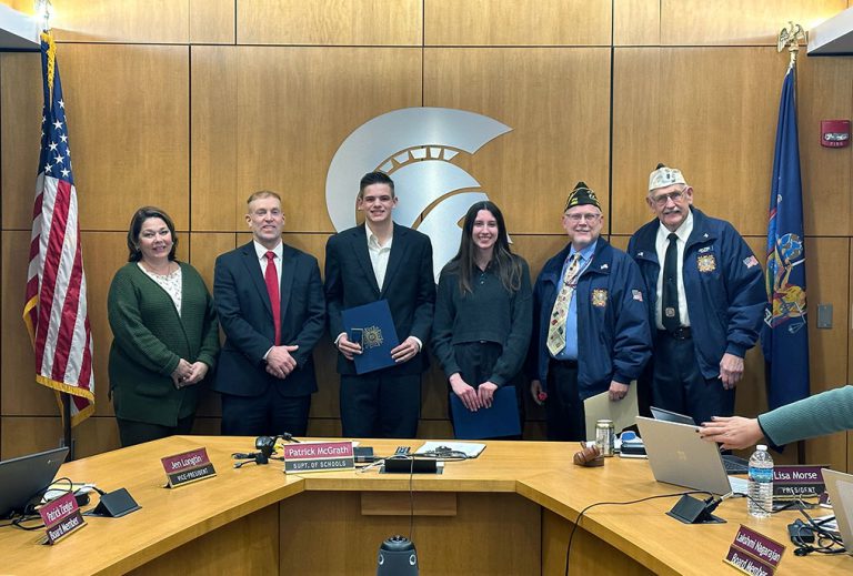 Jewell, Connelie Winners of VFW's Voice of Democracy Essay Contest